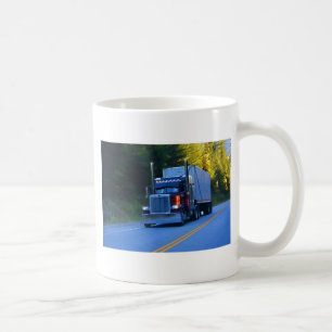 LKWs, Big Rig Cargo Truck Art Kaffeetasse