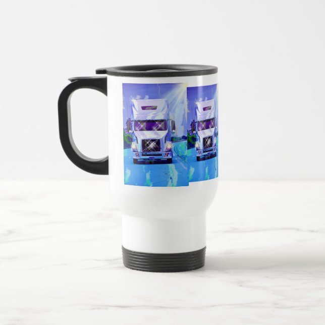 LKWs BIG RIG TRUCK STOP MUGS Reisebecher (Links)