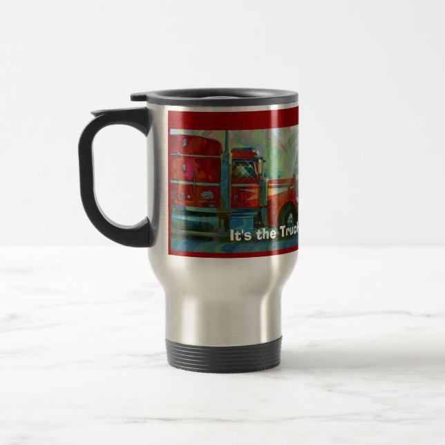 LKWs BIG RIG TRUCK STOP MUGS Reisebecher (Links)