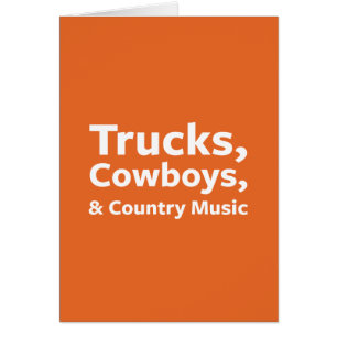 LKWs, Cowboys und Countrymusik