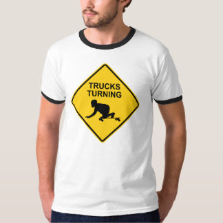 LKWs, die skateboarding T - Shirt drehen