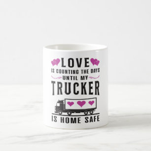 LKWs Ehefrau LKW Ehefrau Liebe LKW Geschenkidee Kaffeetasse