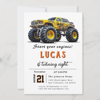 LKWs Einladung zum Geburtstag