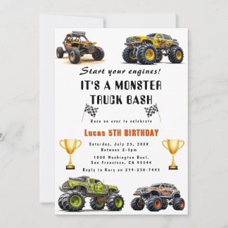 LKWs Einladung zum Geburtstag