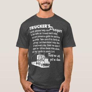LKWs Gebet LKW Fahrergeschenk für Männer und Fraue T-Shirt