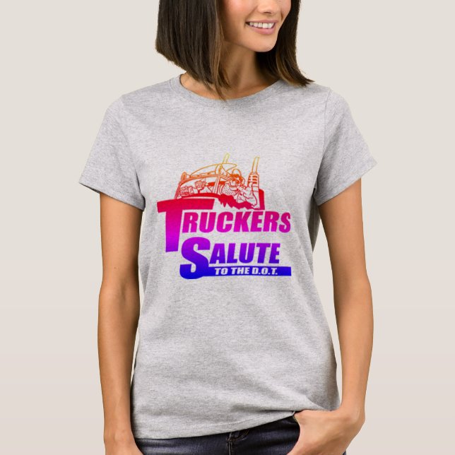 LKWs Salute T-Shirt (Vorderseite)