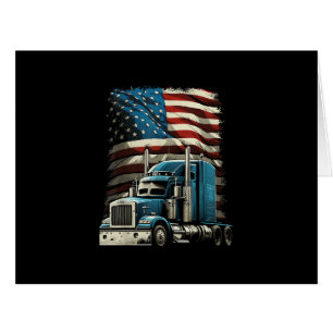 LKWs US-amerikanische Fahne für Patriotic Truck Dr