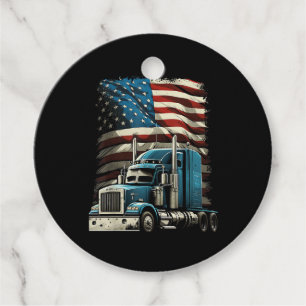 LKWs US-amerikanische Fahne für Patriotic Truck Dr Geschenkanhänger