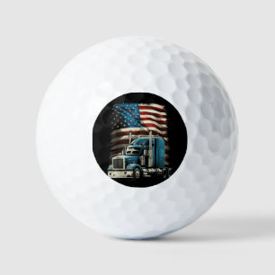 LKWs US-amerikanische Fahne für Patriotic Truck Dr Golfball