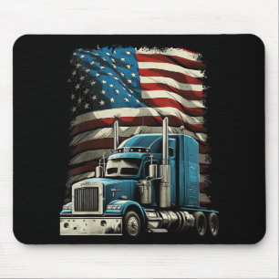 LKWs US-amerikanische Fahne für Patriotic Truck Dr Mousepad