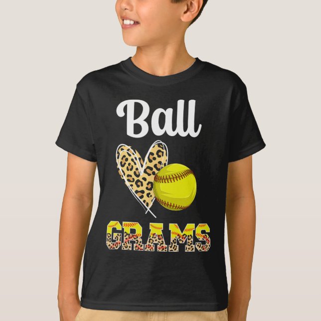 Ll Grams Leopard Softll Grams Of A Softll Player G T-Shirt (Vorderseite)