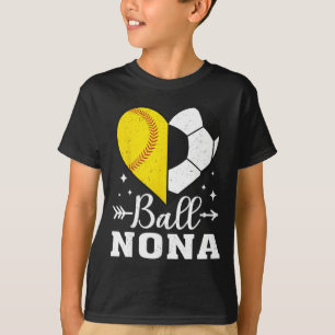 Ll Nona Lustig Softll Fußball Nona T-Shirt