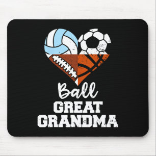Ll Ur-Urgroßmutter Fußball Fußll Sketll Volleyll Mousepad