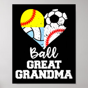 Ll Ururgroßmutter Fußball Verkaufen Weichll Volley Poster