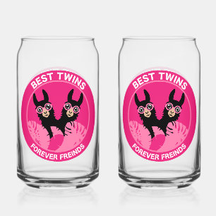 Llama Alpaca Twin Girl