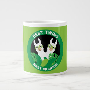 Llama Alpaca Twins Jumbo-Tasse