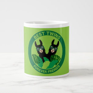 Llama Alpaca Twins Jumbo-Tasse