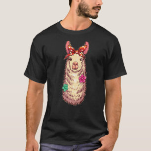 Llama Alpaka Fans Niedlich  Tier Natur  Landwirt T-Shirt