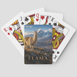 Llama Andenhohe TIER Poker Spielkarten