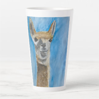 Llama auf Tasse