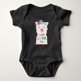 Llama Baby Bodysuit Strampler