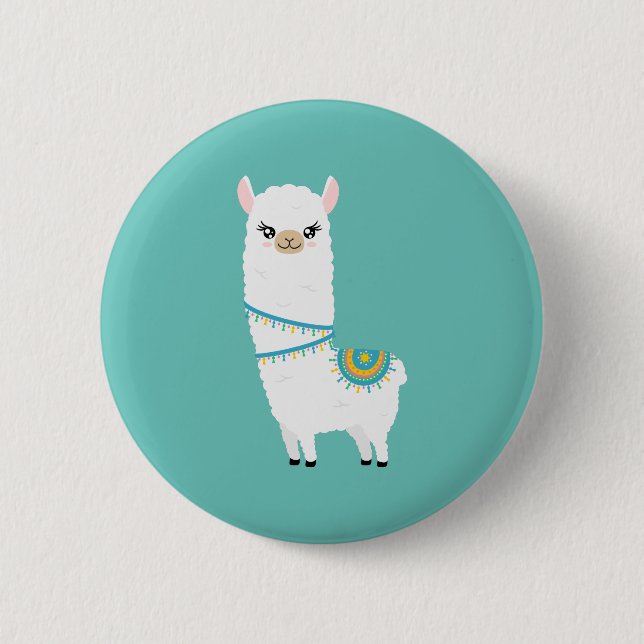 Llama Button (Vorderseite)