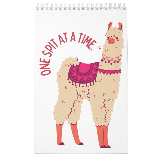 llama calendar  kalender (Titelbild)
