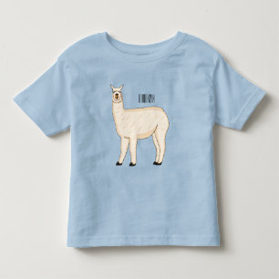 Llama cartoon kleinkind t-shirt