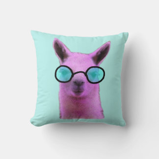Llama cool rose ! Oreiller à lancer de coussin