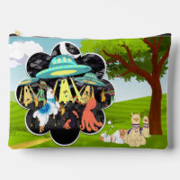 Llama Dreams Llama gegen Tintenfisch aus dem Weltr