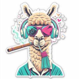 Llama Entdecken Sie unsere lama Sticker Kollektion