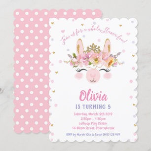 Llama Fun Einladung Giro del Malcaria