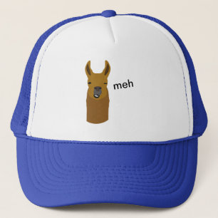 Llama Funny Face Truckerkappe