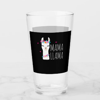 Llama-Geschenk| Mama Llama Glas