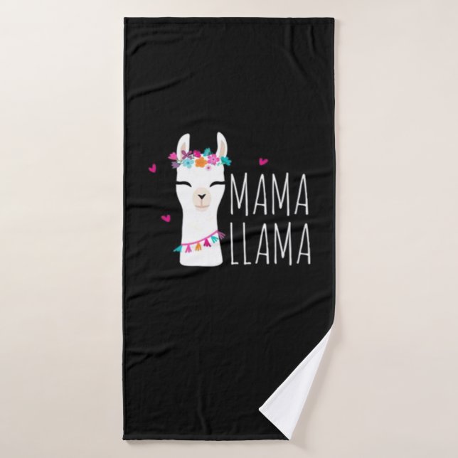Llama Gift | Mama Llama (Serviette de bain)