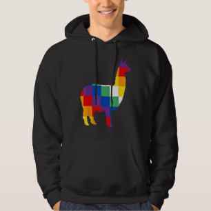 Llama Inca Wipala Kulturdesign Hoodie
