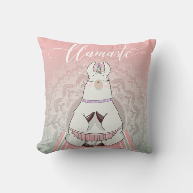 Llama lance oreiller (Recto)