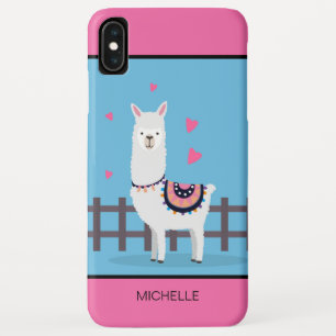 Llama Liebe Personalisierter Name VALENTINSTAG Case-Mate iPhone Hülle