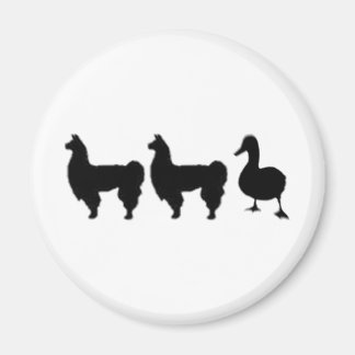 Llama Llama Duck Magnet