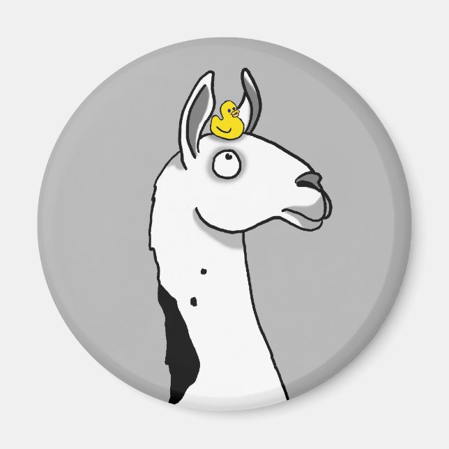 Llama Llama ...Ente? Magnet (Vorne)