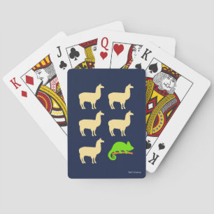 Llama Llama Llama Llama Llama Chameleon Spielkarten