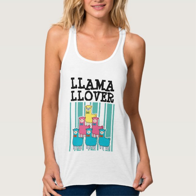 LLAMA LOVER T - SHIRT (Vorderseite)