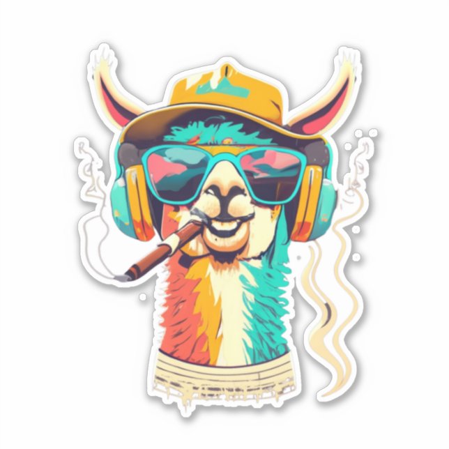 Llama Lovers Unite Shop unseren Aufkleber (Vorderseite)