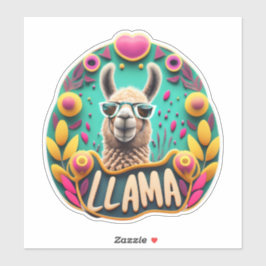 Llama Magic Entdecken Sie unsere einzigartigen Sti Aufkleber