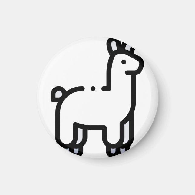 Llama Magnet (Vorne)