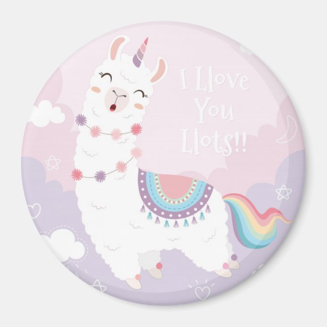 Llama Magnet (Vorne)