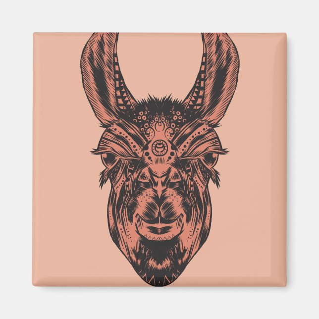 Llama Magnet (Vorne)