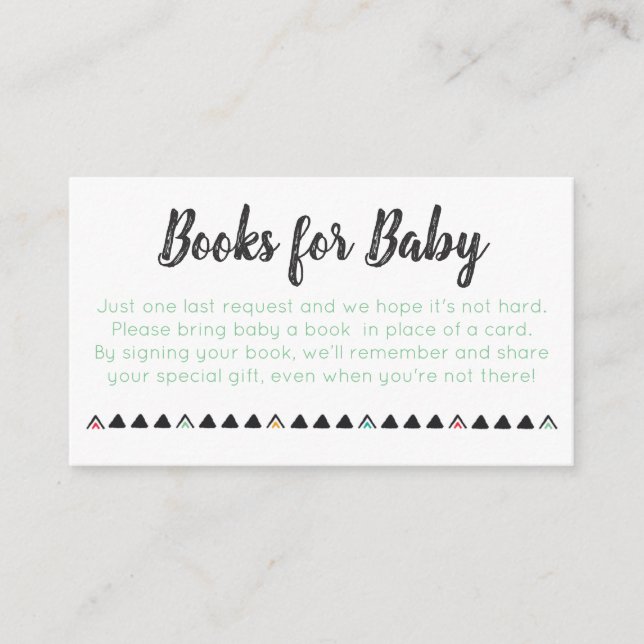 Llama Mama Bücher für Baby Begleitkarte (Vorderseite)