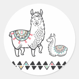 Llama Mama Sticker
