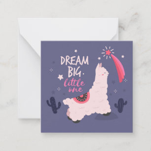 Llama Mitteilungskarte